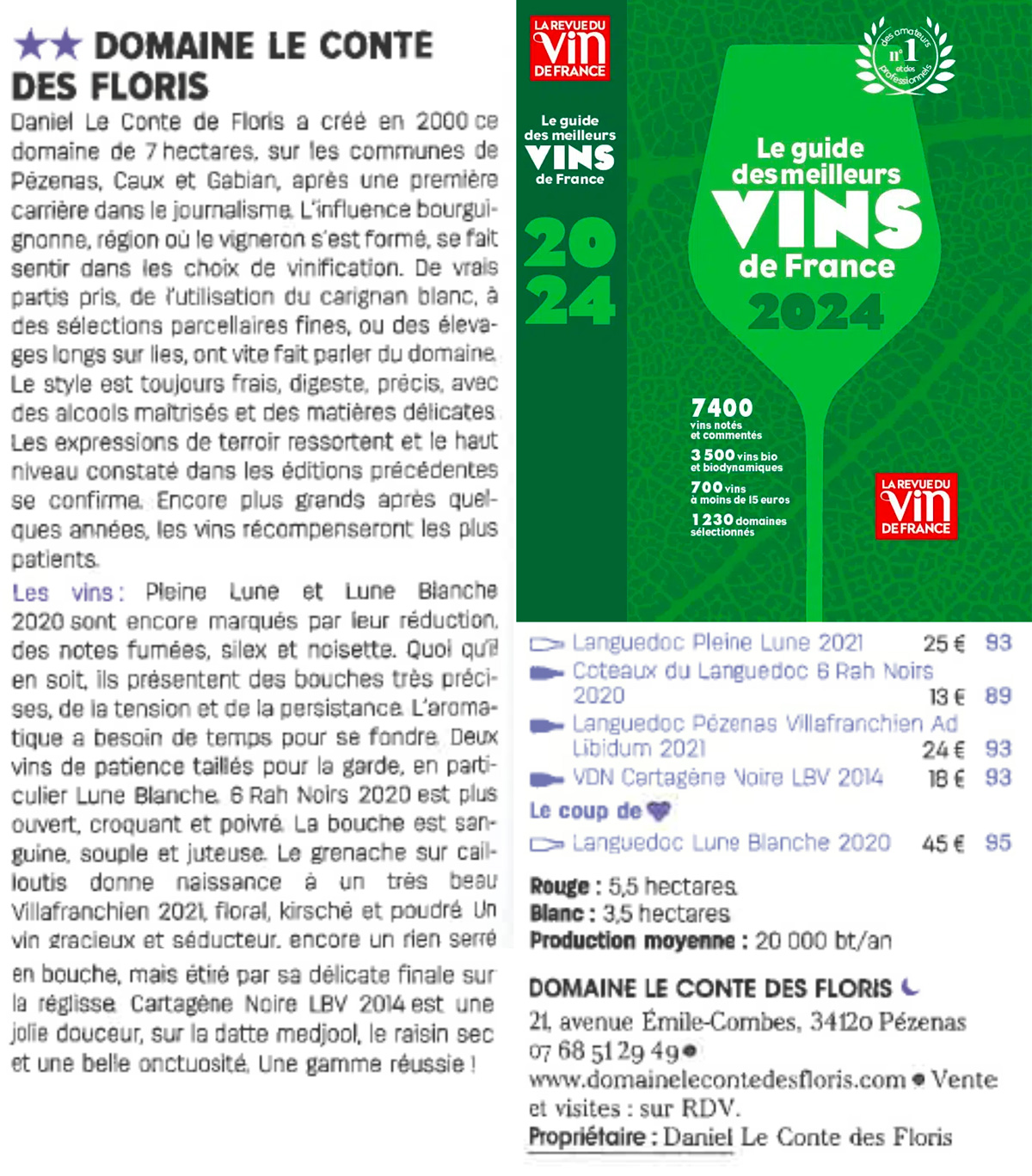 guide des vins rvf 2024